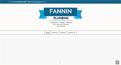 Desktop Screenshot of fanninplumbing.com